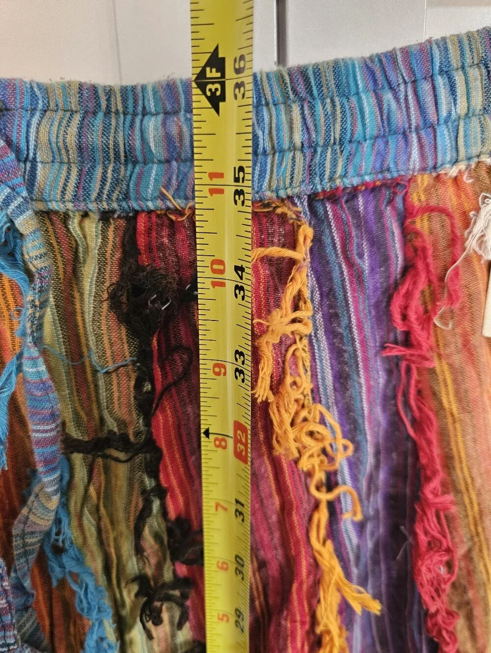 TLB The Little Bazaar Womens M Patchwork Maxi Skirt Boho Cotton Nepal NWT